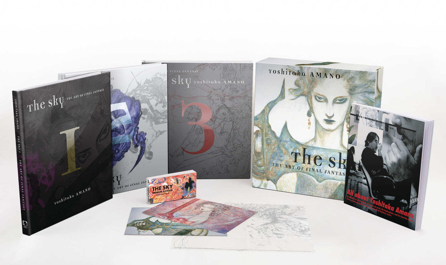 Sky Art Of Final Fantasy Boxed Set 2 Nd Edition