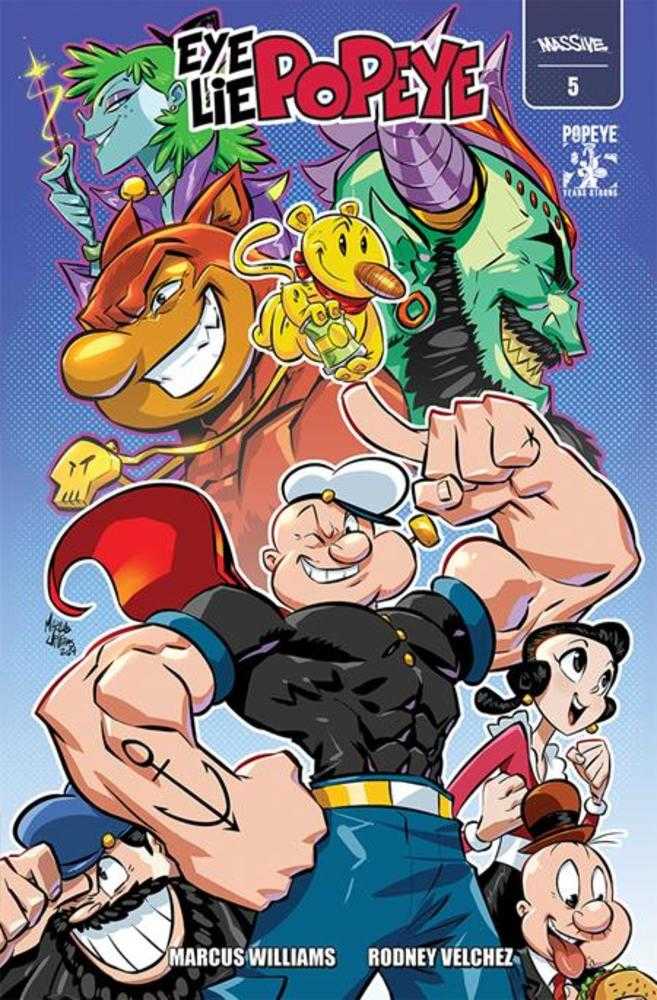 Eye Lie Popeye #5 (Of 5) Cover B Marcus Williams Variant