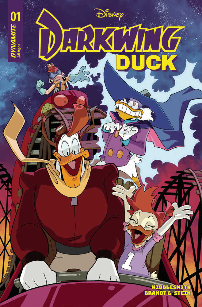 Darkwing Duck #1 Cover L 10 Copy Variant Edition Brandt & Stein Foil