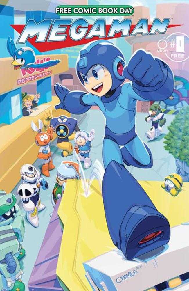 Free Comic Book Day 2025 - Bundle Of 10 - Megaman #0 2025 Free Comic Book Day Special Edition