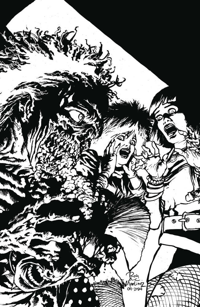 Return Of The Living Dead #3 Cover E Black & White Martinez Limited Edition