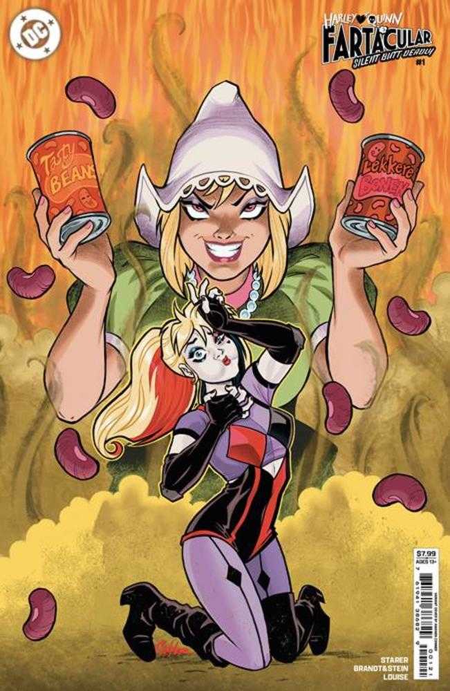 Harley Quinn Fartacular Silent Butt Deadly #1 (One Shot) Cover B Amanda Conner Card Stock Variant