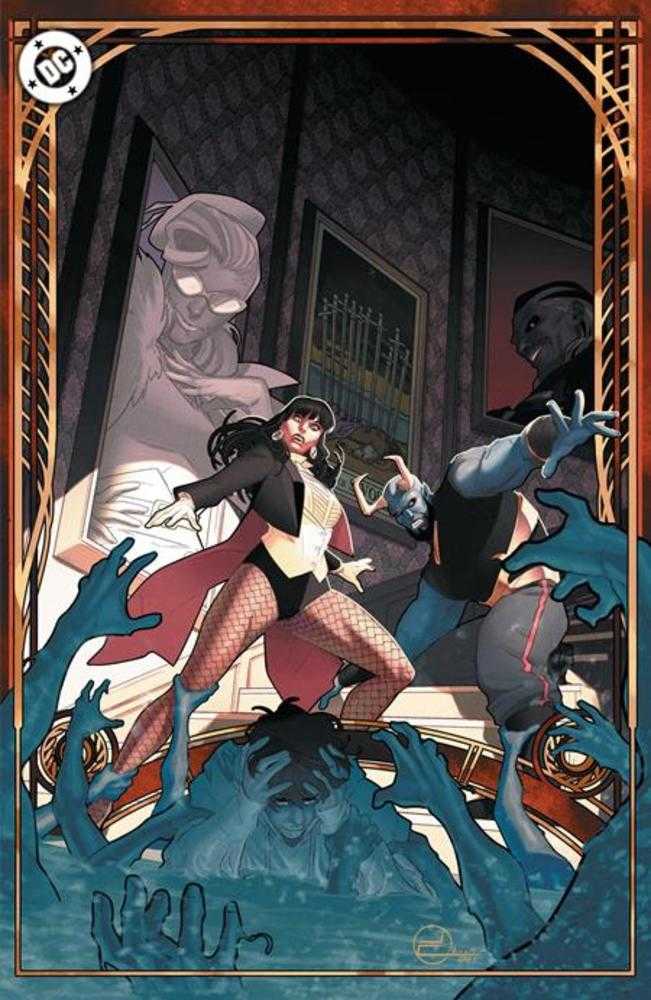 Zatanna #2 (Of 6) Cover D 1 in 25 Jamal Campbell Ghosts Virgin Card Stock Variant