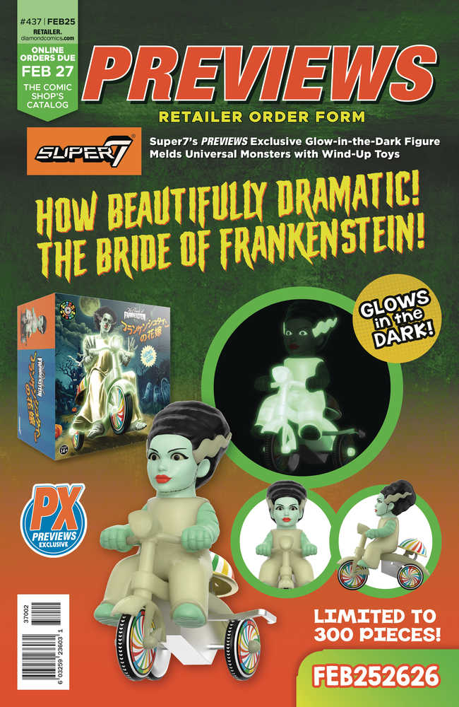 Previews #439 Apr 2025 Retailer Order Form Extras