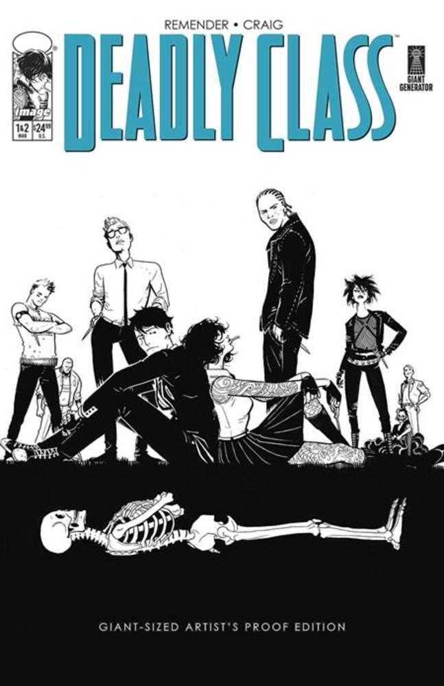 Deadly Class Giant Sized Artists Proof Edition Cover A Wes Craig (Mature)