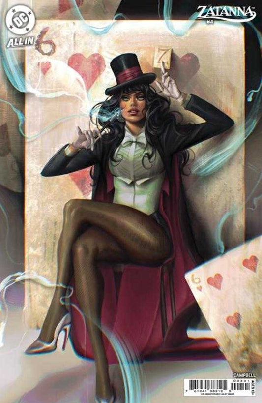 Zatanna #4 (Of 6) Cover D 1 in 25 Juliet Nneka Card Stock Variant