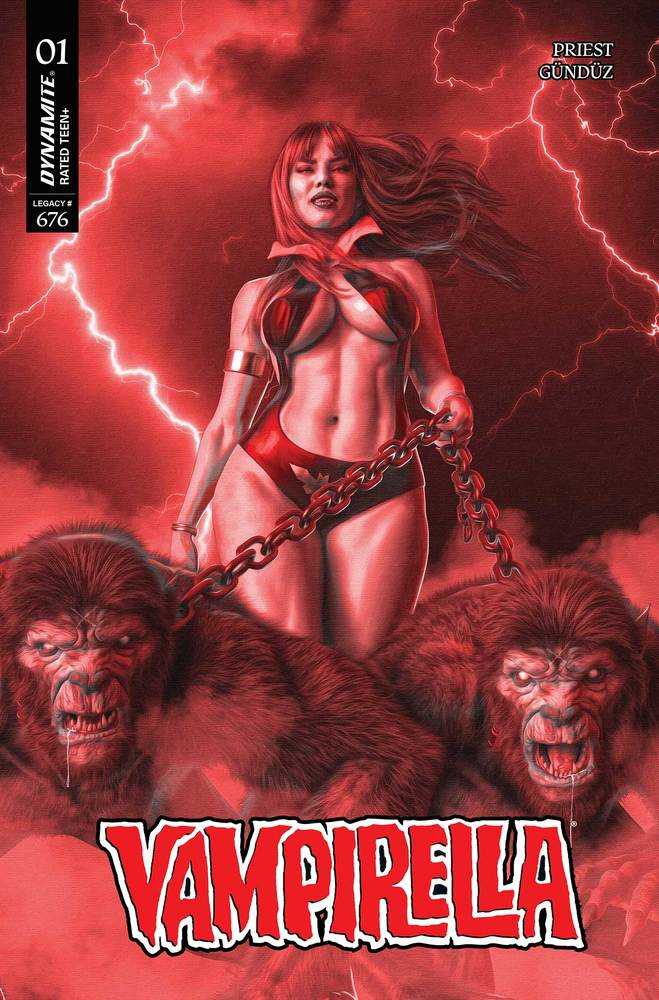 Vampirella (2025) #1 Cover Zf Foc 10 Copy Variant Edition Spears Red