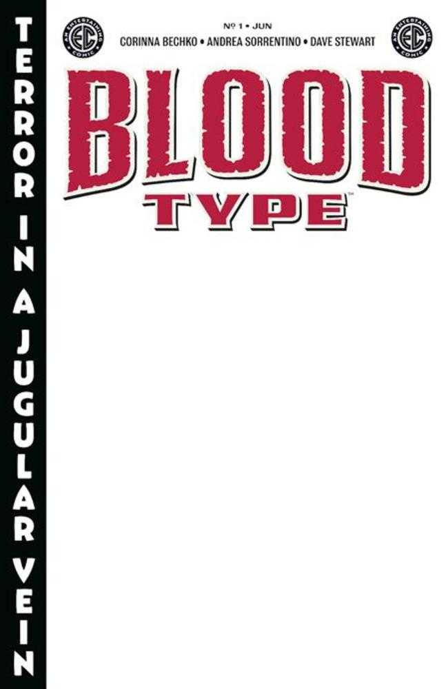 EC Blood Type #1 (Of 4) Cover H Blank Variant