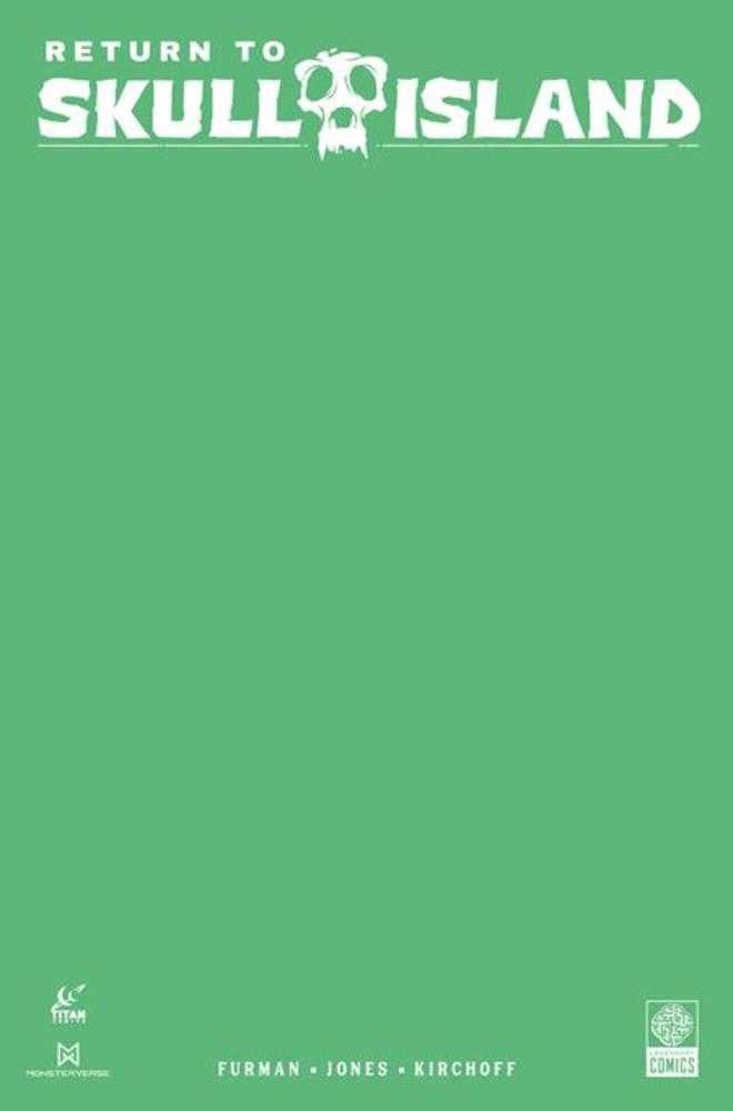 Return To Skull Island #1 (Of 4) Cover F Color Blank Sketch Variant