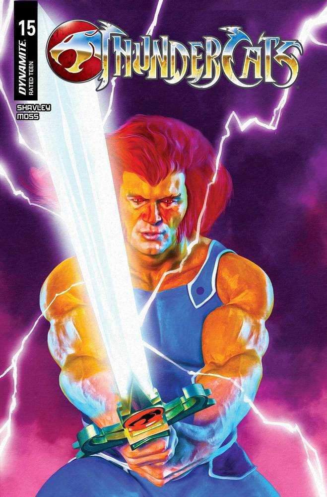 Thundercats #15 Cover V Foc Bonus Spears Purple Bkgr