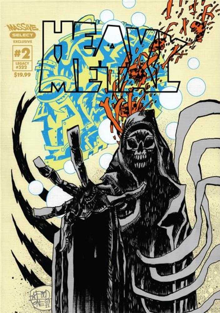 Heavy Metal Magazine #2 Cover D Jim Mahfood Massive Select Exclusive Variant (Mature)