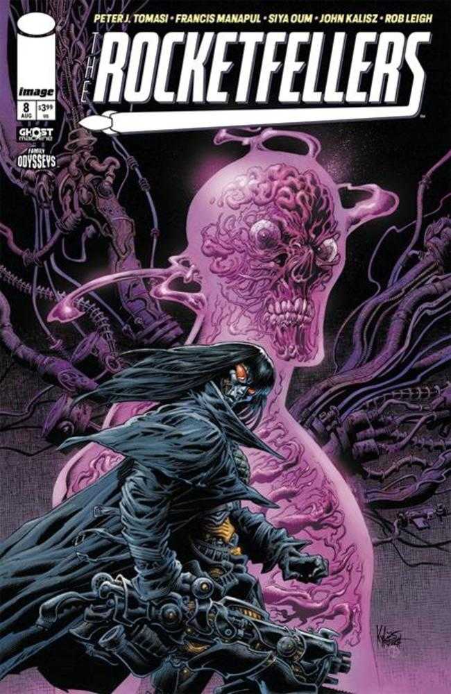 Rocketfellers #8 Cover B Kyle Hotz & Dan Brown Variant