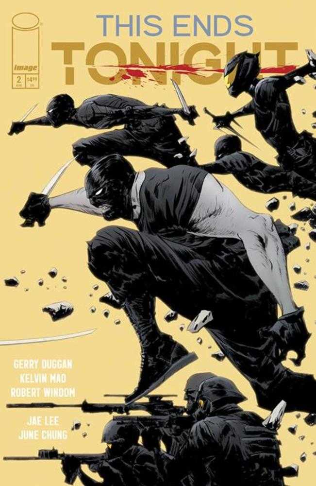 This Ends Tonight #2 (Of 3) Cover B Inc 1:15 Jae Lee Connecting Ninja Variant