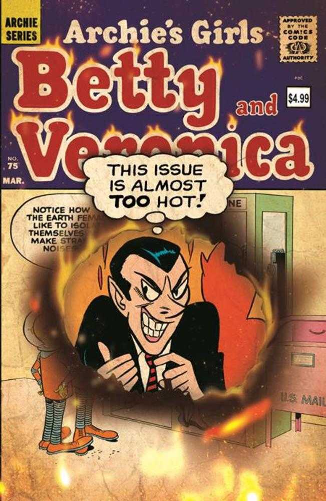 Archie Facsimile #7 Betty And Veronica #75 Cover B Bob White & Dan Decarlo Retro Art Variant