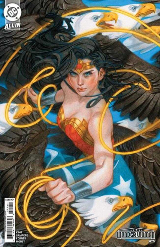 Wonder Woman #25 Cover H 1 in 25 Tran Nguyen Card Stock Variant