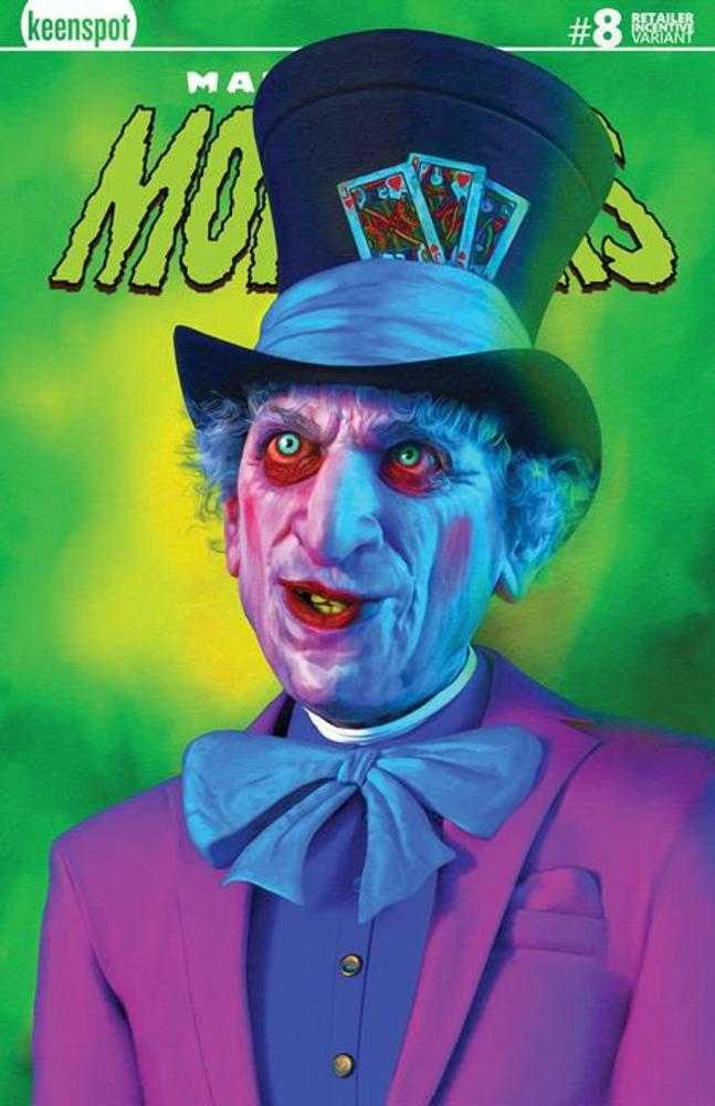 Mark Spears Monsters #8 Cover C Inc 1:500 Mark Spears Glow In The Dark Variant (Free)