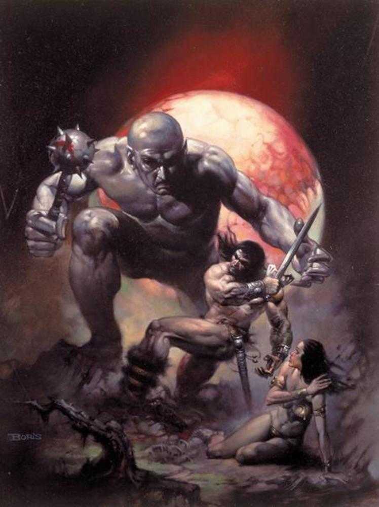 Savage Sword Of Conan Reforged #2 Cover D Boris Vallejo Full Art Variant