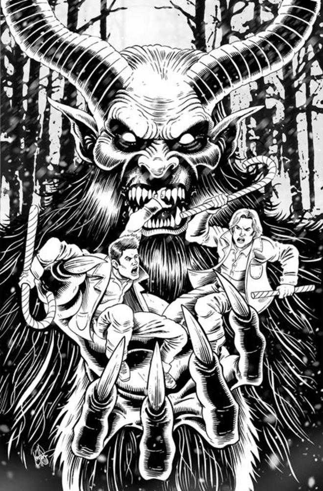 Supernatural #3 Cover M Inc 1:11 Ken Haeser Line Art Virgin Foc Bonus Variant