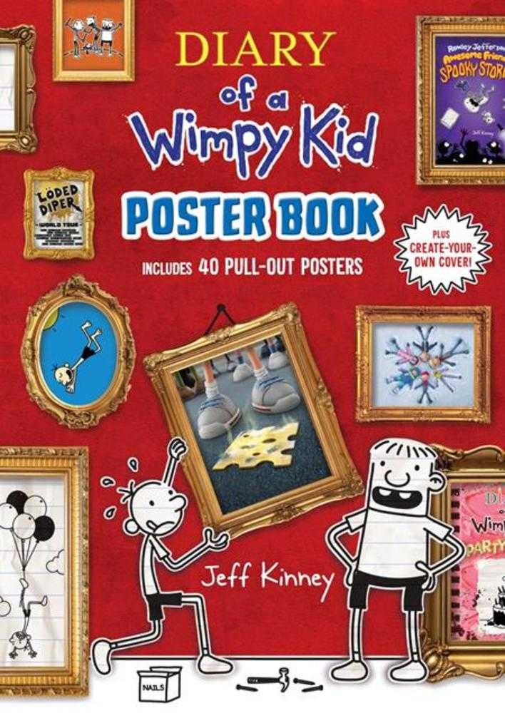 Diary Of A Wimpy Kid Poster Book TPB