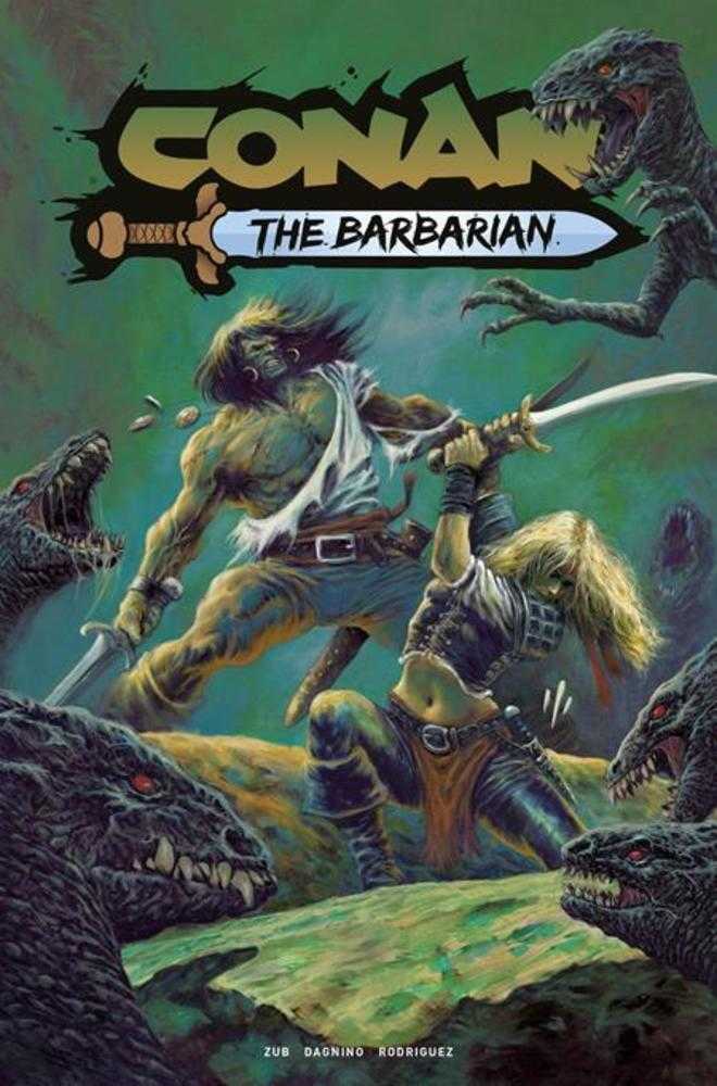Conan The Barbarian #34 Cover F Juan Alberto Hernandez Glow In The Dark Variant (Mature)