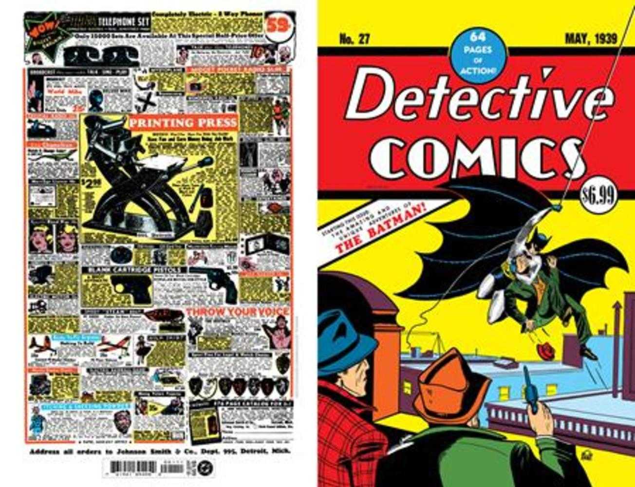 Detective Comics #27 Facsimile Edition Cover A Bob Kane (2026)