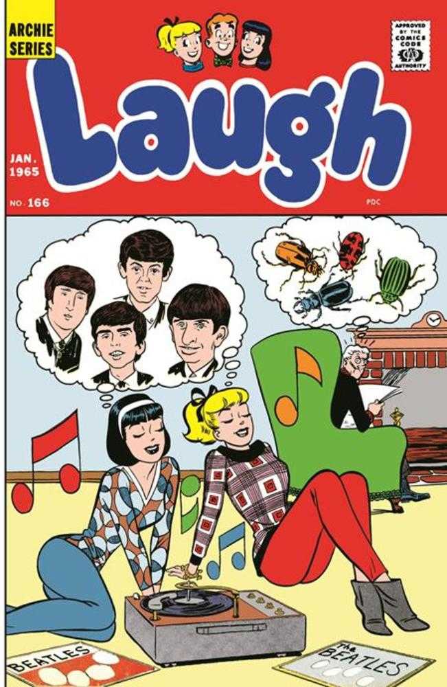 Laugh #166 Facsimile Edition Cover D Harry Lucey Mario Acquaviva Foil Variant