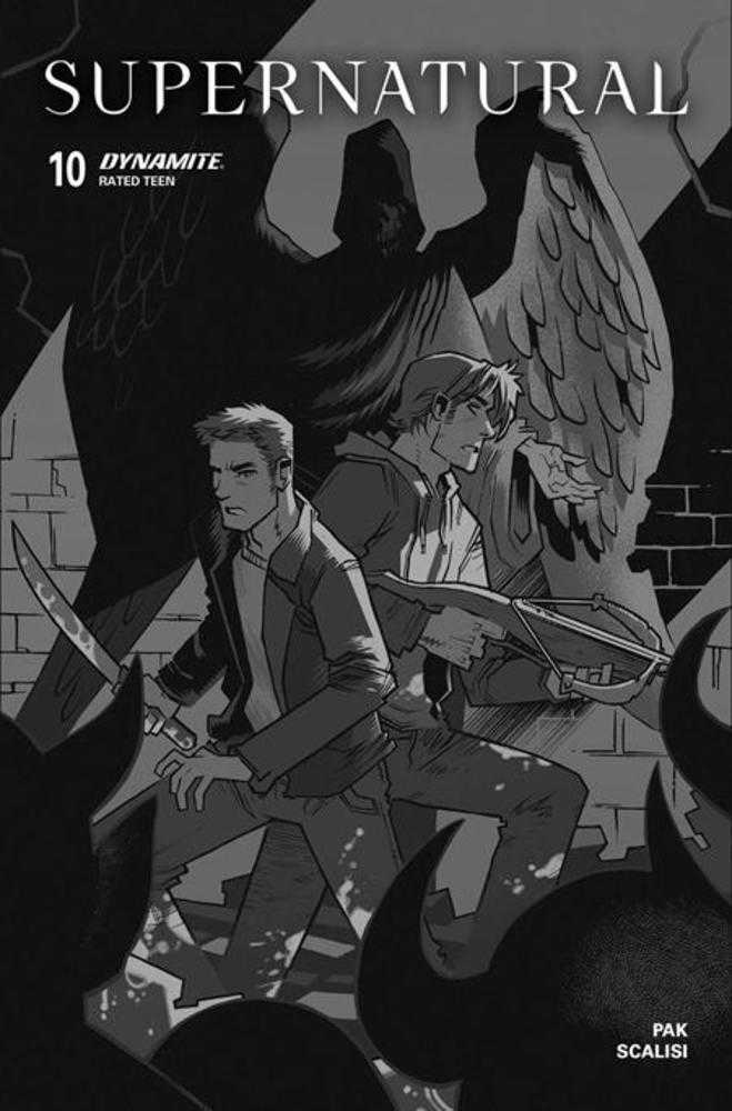 Supernatural #10 Cover H 1 in 10 John Amor Line Art Variant