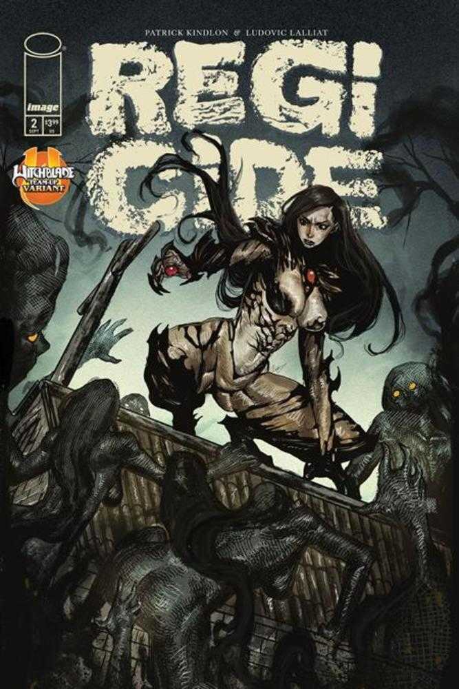 Regicide #2 (Of 4) Cover E Akila Gabriel Witchblade Team Up Variant (Mature)