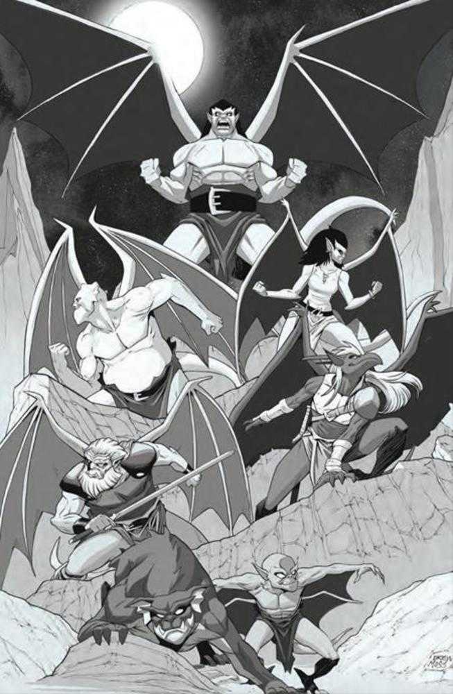 Gargoyles (2026) #1 Cover N Variant Edition 1:7 Drew Moss Line Art Virgin