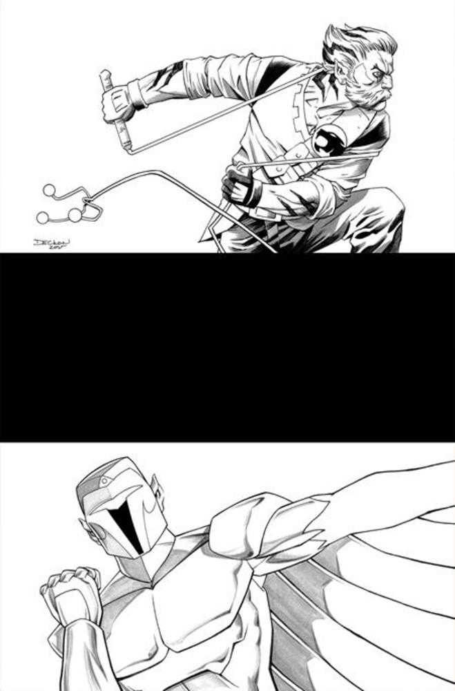 Thundercats X Silverhawks #5 Cover M Inc 1:7 Declan Shalvey Line Art Full Art Variant
