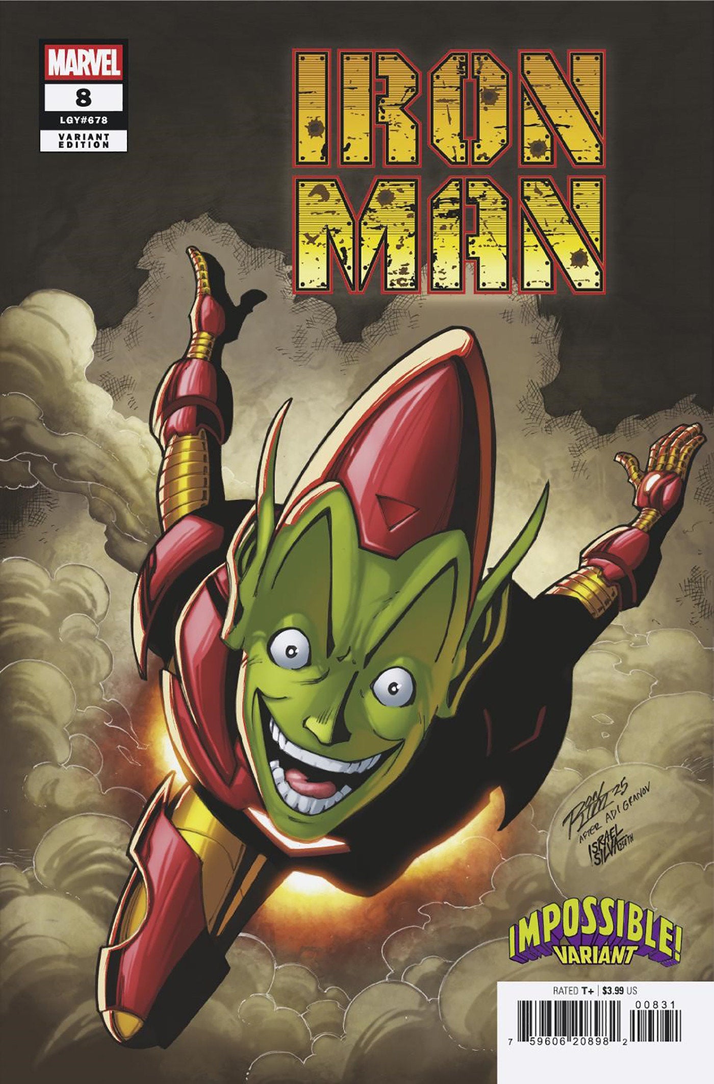 Iron Man #8 Ron Lim Impossible! Variant