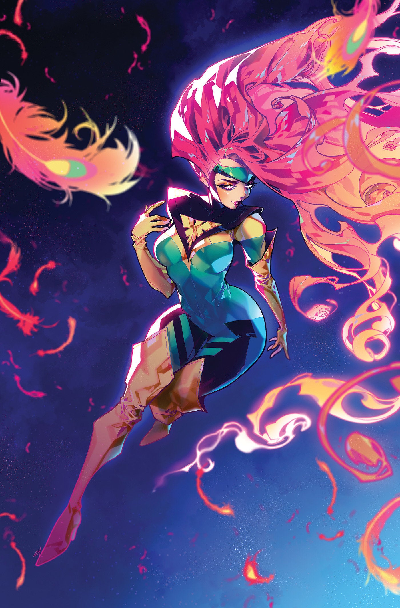 PHOENIX #1 ROSE BESCH VIRGIN VARIANT