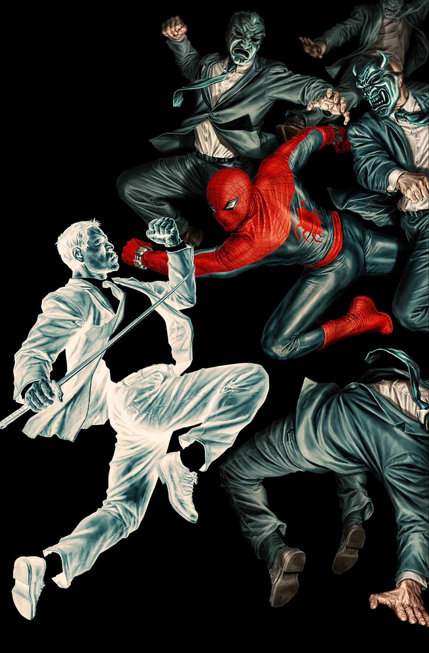 Amazing Spider-Man #28 Lee Bermejo Amazing Visions Full Art Variant