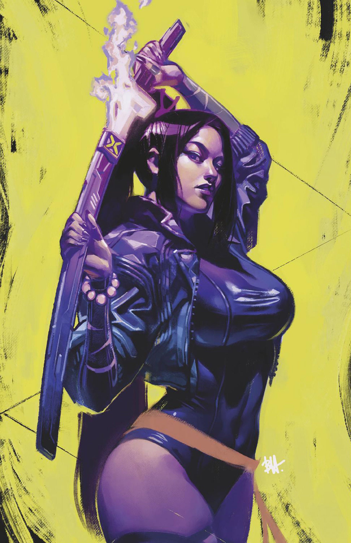 Psylocke #5 50 Copy Variant Edition Ben Harvey Psylocke Vir Variant