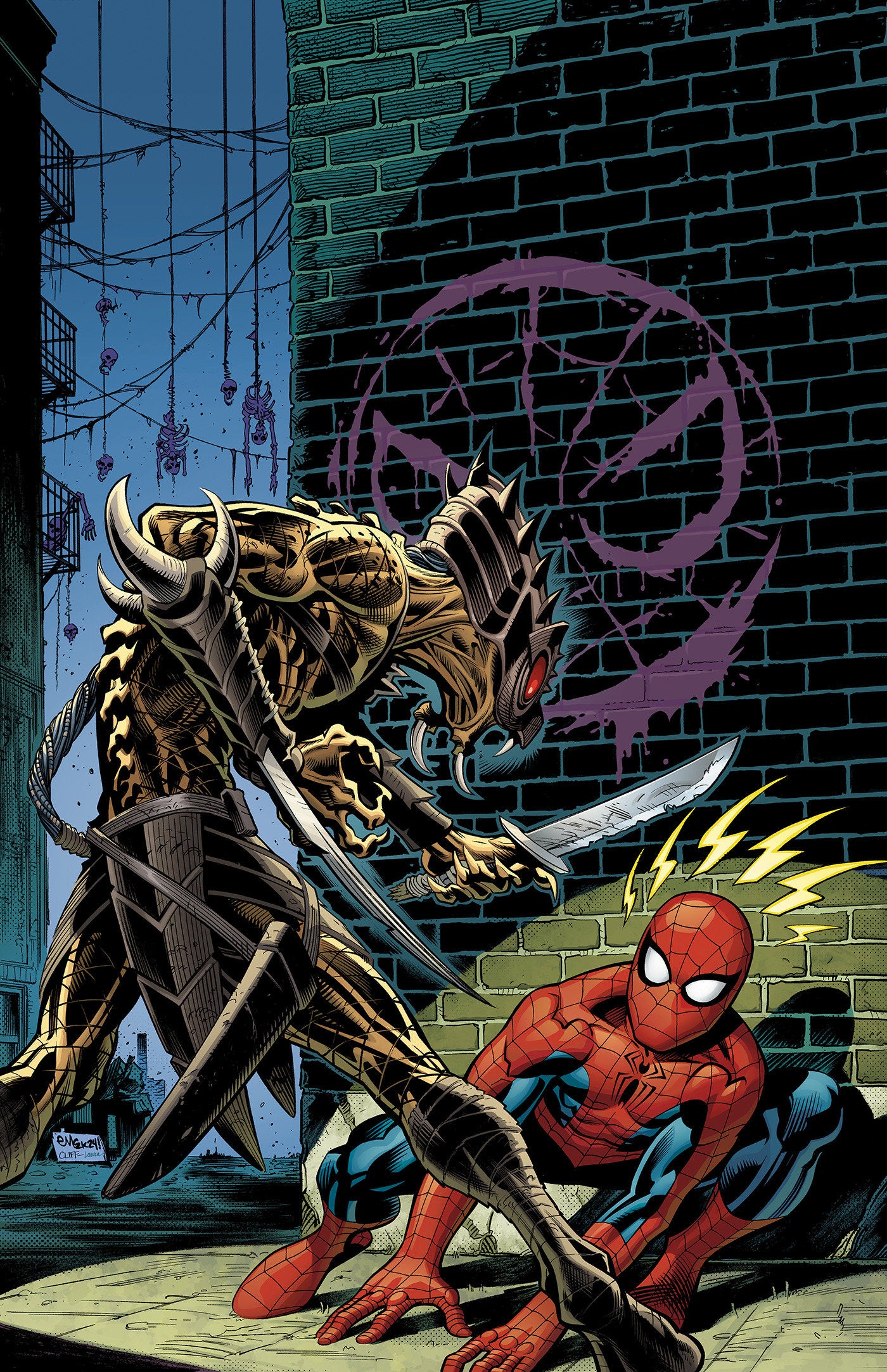 Predator vs. Spider-Man #2 Edition Mcguinness Ratio Virgin 2nd Print Variant