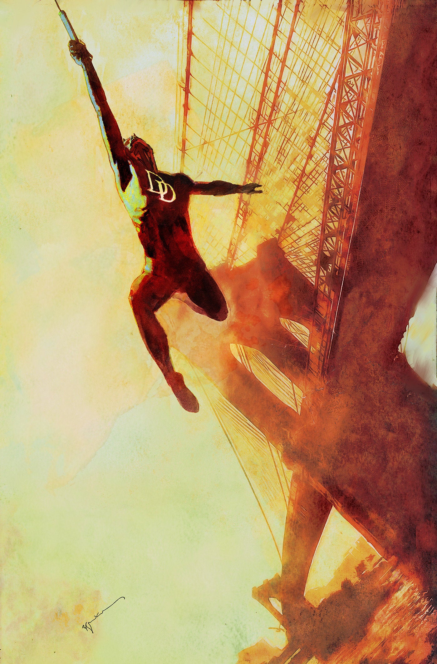 Daredevil #2 Bill Sienkiewicz Full Art Variant
