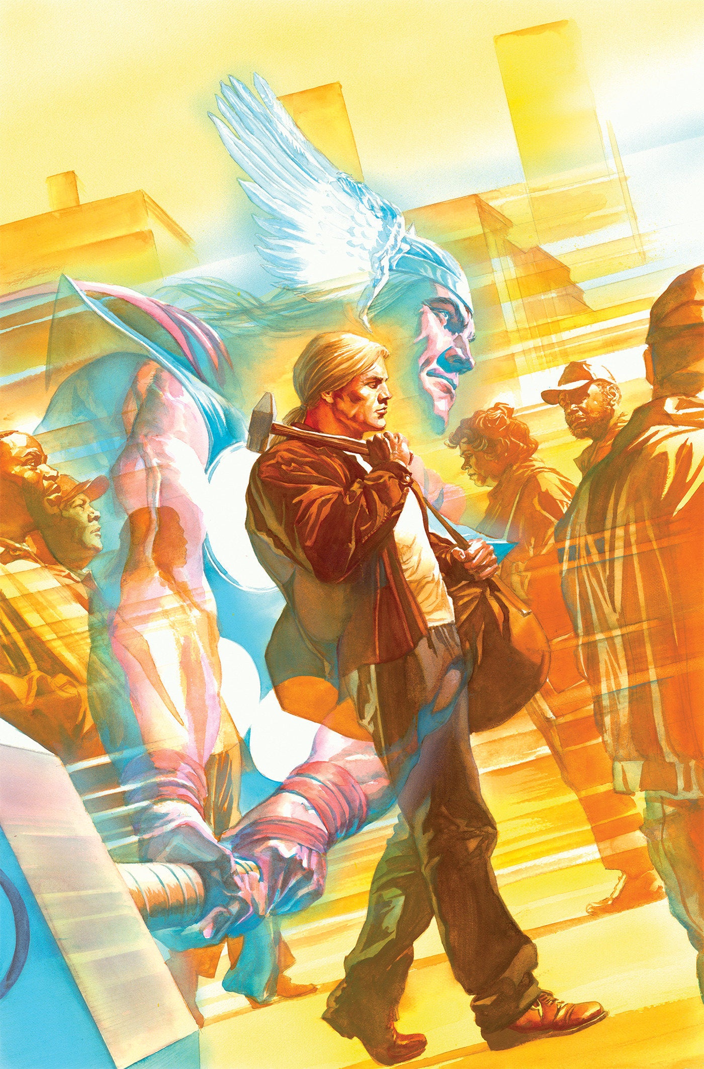 Thor #1 Alex Ross Ratio Virgin 2 Nd Printing Variant