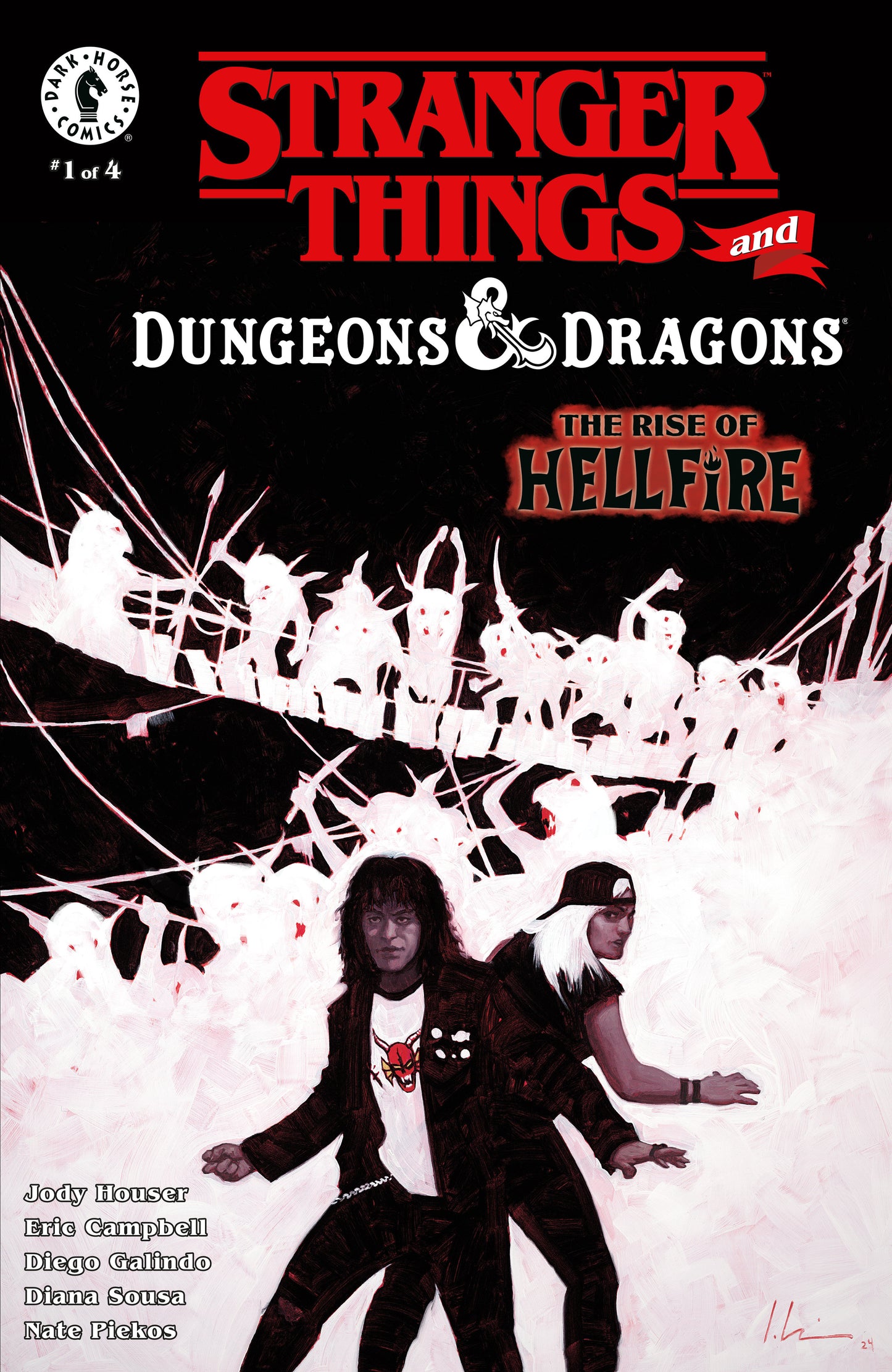 Stranger Things Dungeons & Dragons Rise Of Hellfire #1 Cover D Wilson