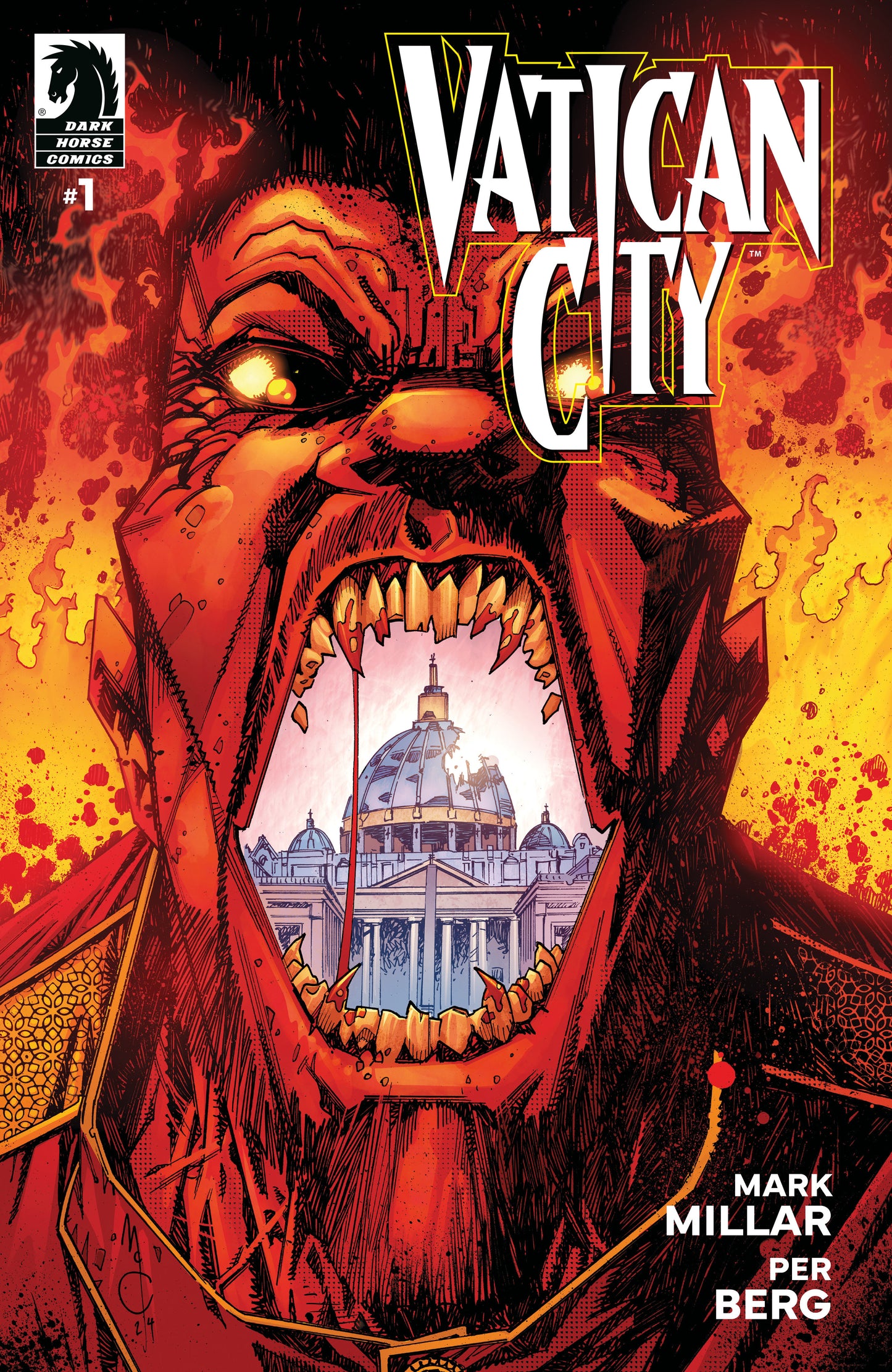 Vatican City #1 (Cover C) (John Mccrea)