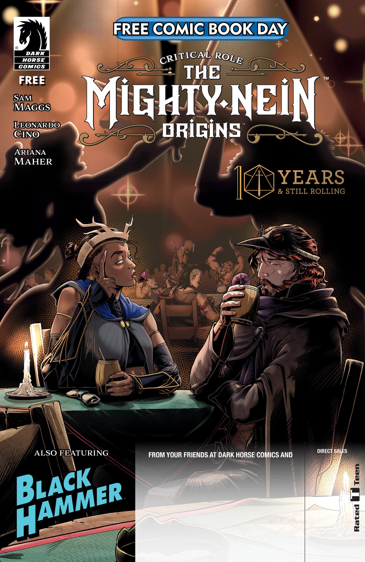 Free Comic Book Day 2025 Bundle Of 20 Critical Role Black Hammer