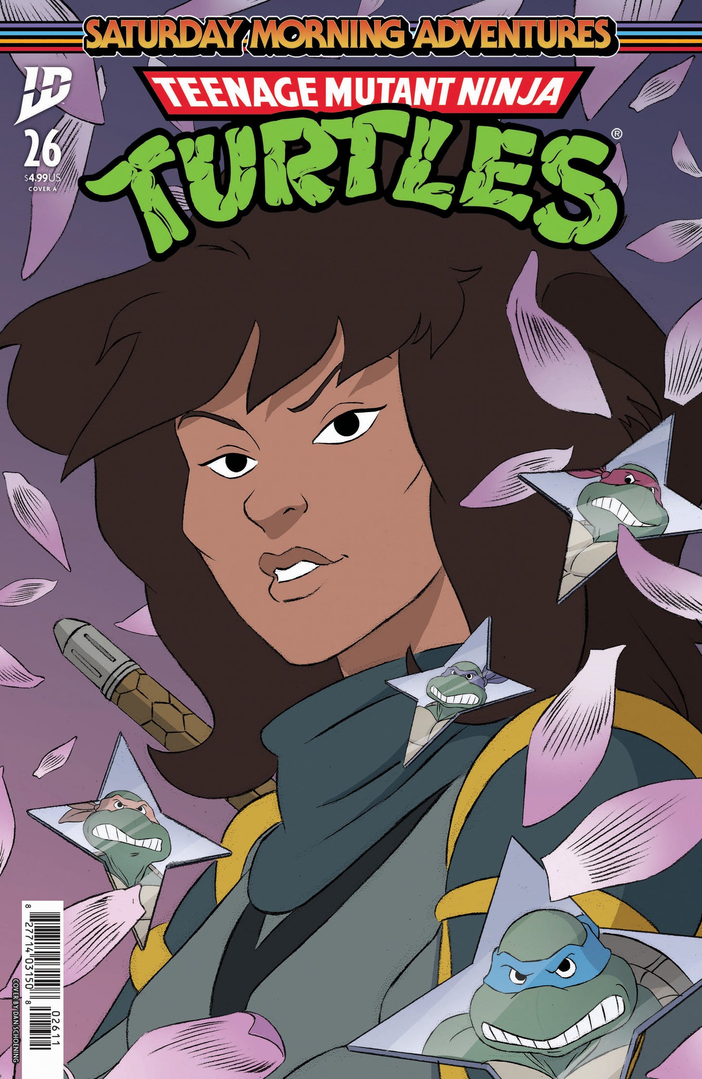 Teenage Mutant Ninja Turtles Saturday Morning Adventure #26 Cover A Schoening