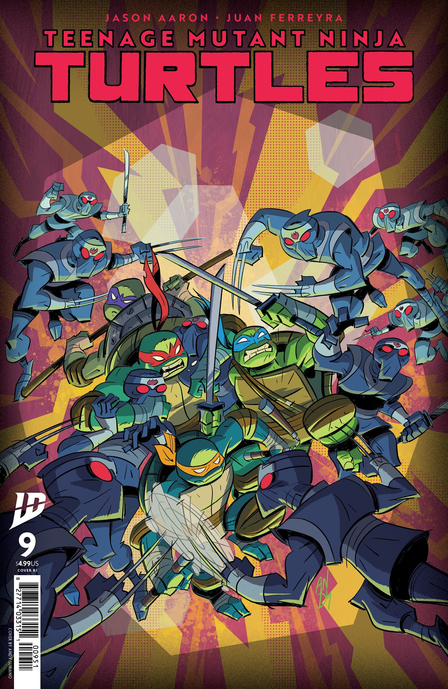 Teenage Mutant Ninja Turtles 2024 #9 25 Copy Suriano Variant Edition