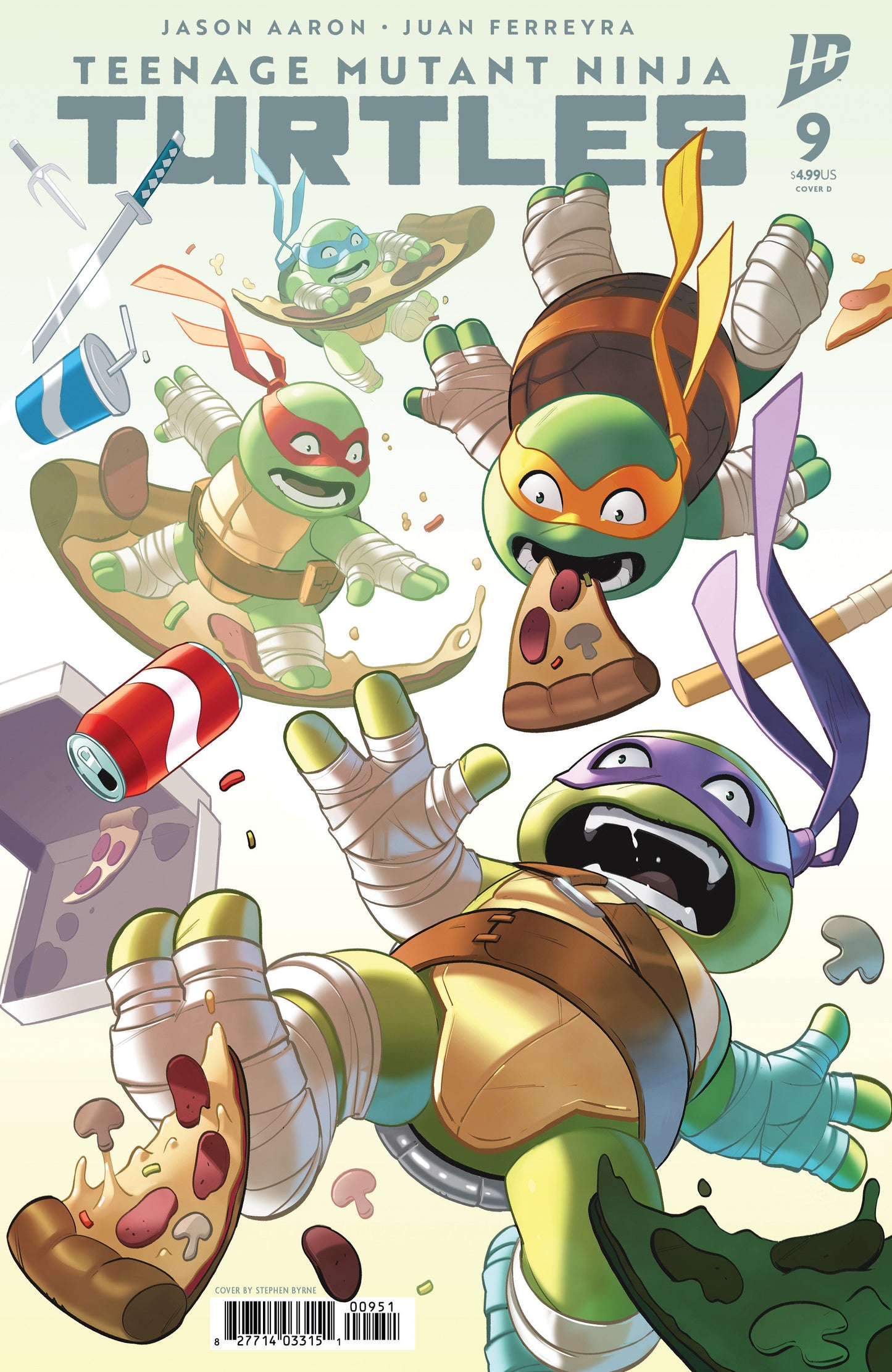 Teenage Mutant Ninja Turtles 2024 #9 Cover D Byrne