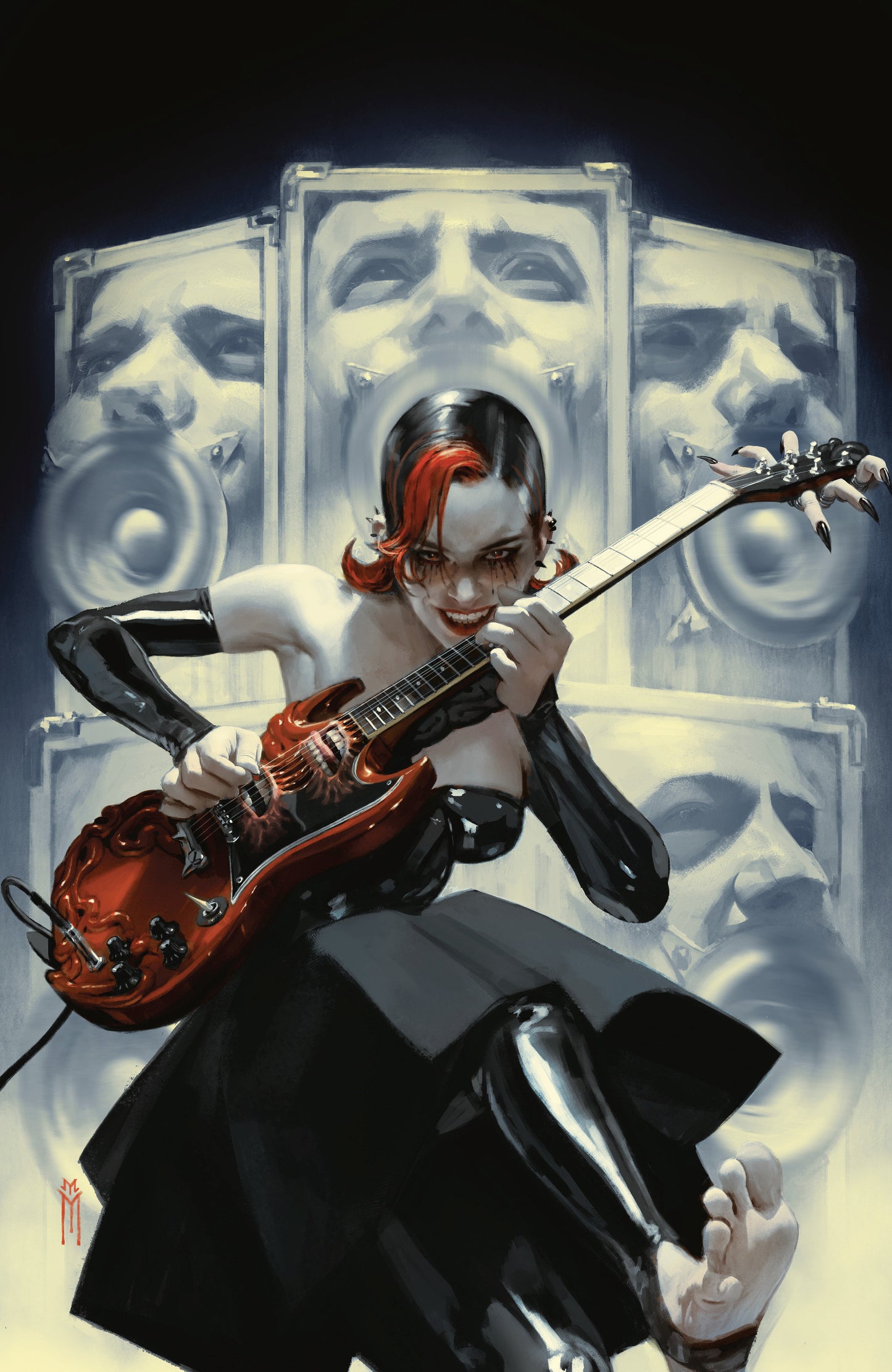 Hello Darkness #14 F 1 in 10 Variant Edition (Full Art, Mercado)