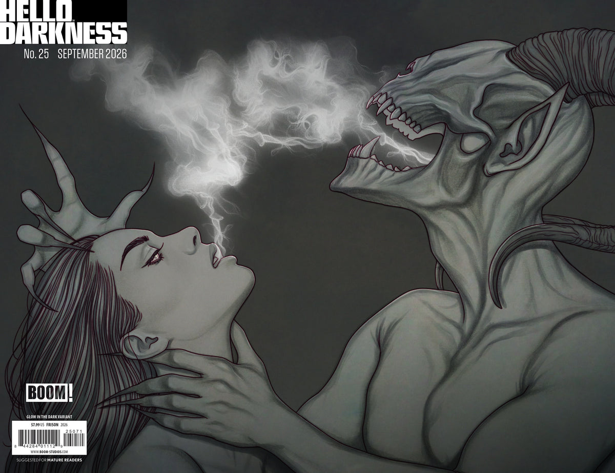 Hello Darkness #25 G 1:20 Variant Edition Glow In The Dark Variant (Full Art, Glow In The Dark, Frison)