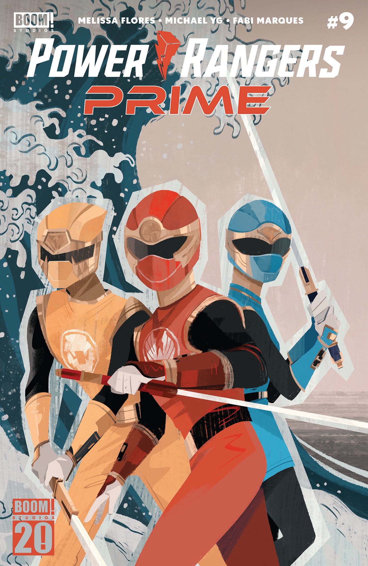 Power Rangers Prime #9 B Variant (Dressed, Kung)