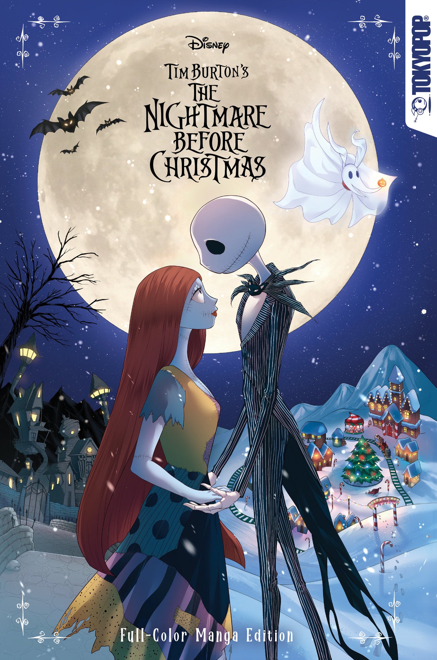 Disney Tim Burton's The Nightmare Before Christmas Full Color Manga Edition