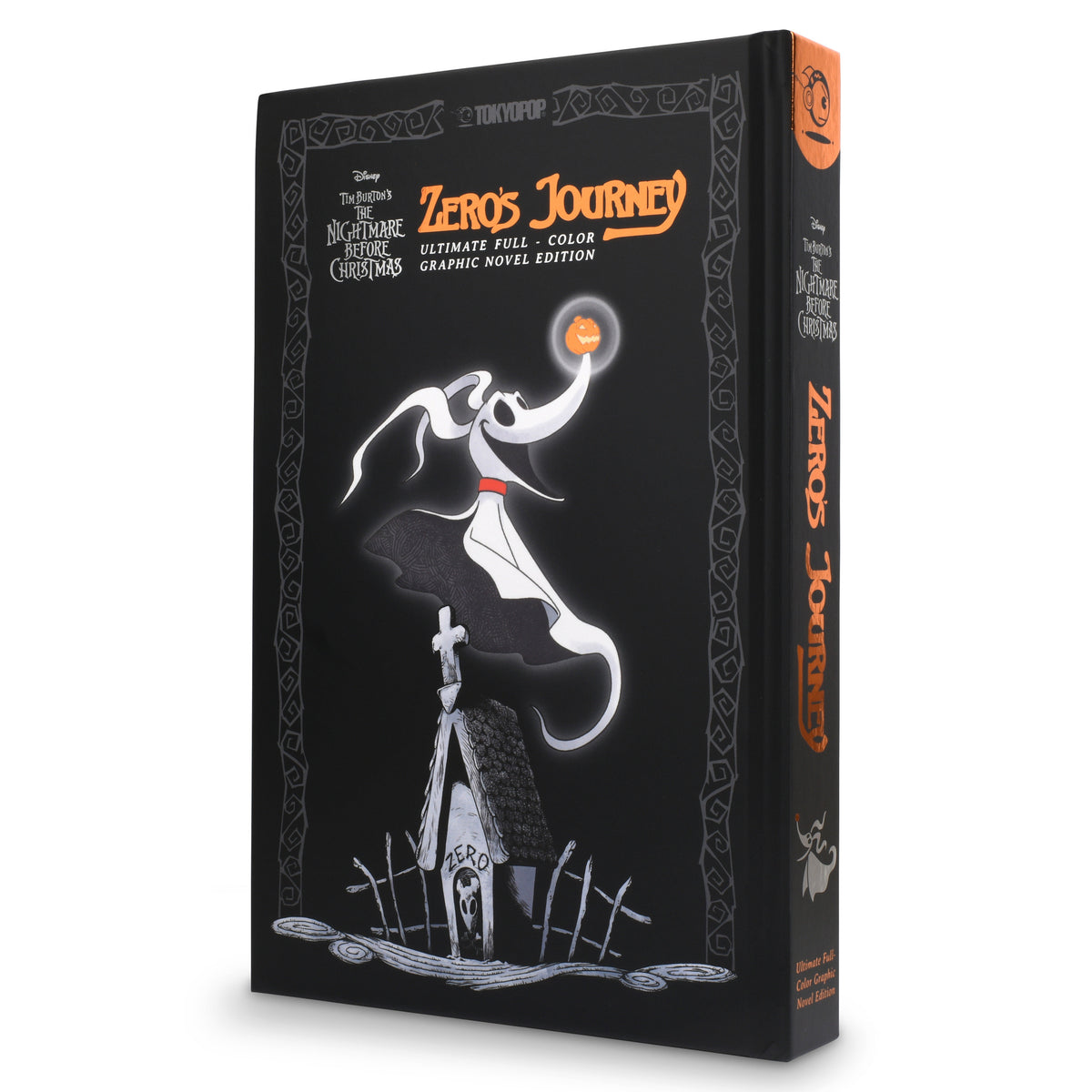 Disney Manga: Tim Burton's The Nightmare Before Christmas Zero's Journey (Ultimate Full Color Graphic Novel Edition With Sprayed Edges)