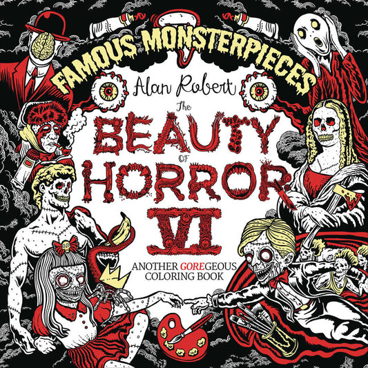 Beauty Of Horror Coloring Book Volume 06 Famous Monsterpieces (