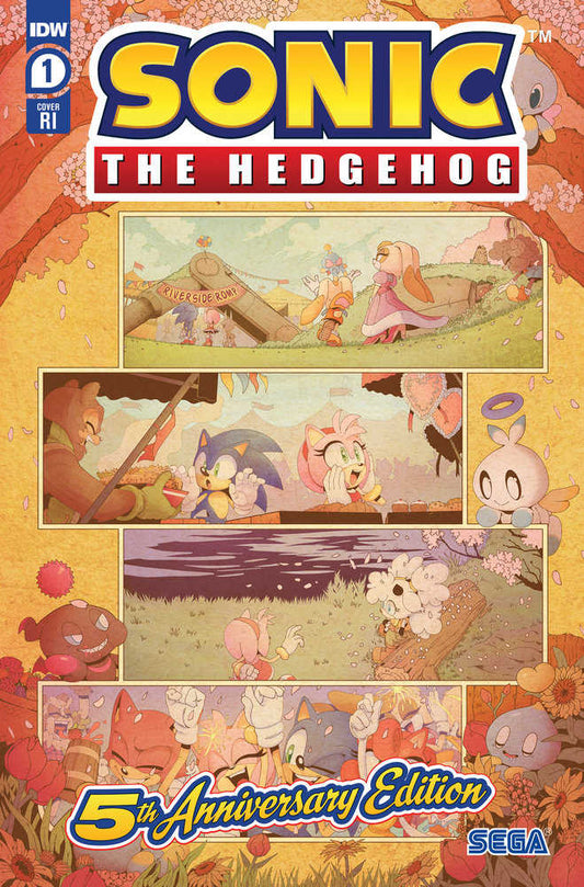 Sonic The Hedgehog:Â #1 5TH Anniversary Edition Variant Ri (10) (Thomas)